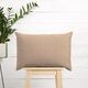 Dekostoff Gitter-Karo recycelt – dunkelbeige,  thumbnail number 6