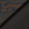 Romanit Jersey angeraut Wasserlinien – dunkelbraun/schwarz,  thumbnail number 4