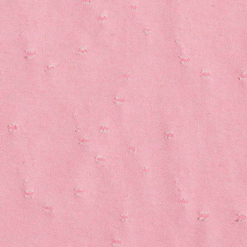 Denim Baumwoll-Mix Destroyed Look – rosa,  image number 4