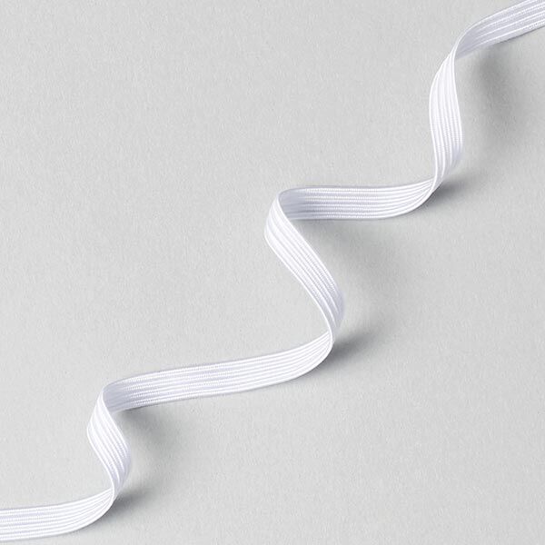 Gummiband [ 300 m x 6 mm ] – weiss,  image number 1