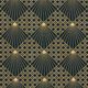 Baumwollstoff Cretonne Wienergeflecht – marineblau,  thumbnail number 1