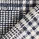 Mantelstoff Doubleface Karo – marineblau/weiss,  thumbnail number 4