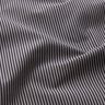 Hemdenstoff Längsstreifen – schwarz/grau,  thumbnail number 2