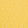 Baumwollpopeline unregelmäßige Sterne – senf,  thumbnail number 1