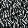 French Terry angeraut Zebra Digitaldruck – schwarz/silber,  thumbnail number 2