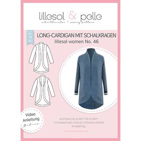 Long-Cardigan Schalkragen | Lillesol & Pelle No. 46 | 34-50, 