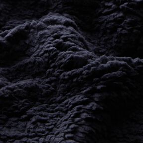 Kuschel Teddyplüsch – schwarzblau, 