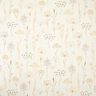 Dekostoff Halbpanama Trockenblumen – hellbeige,  thumbnail number 1
