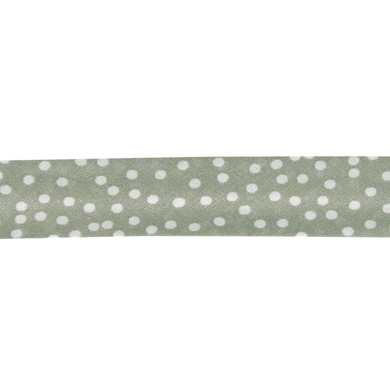 Schrägband verstreute Punkte [20 mm] – hellkhaki,  image number 1