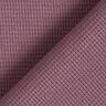 Mini Baumwoll-Waffeljersey Uni – aubergine,  thumbnail number 4