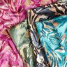 Kreppsatin Meeresblumen – schilf/beige,  thumbnail number 5
