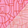 Baumwoll-Voile Town | Nerida Hansen – pastellviolett/feuerrot,  thumbnail number 4