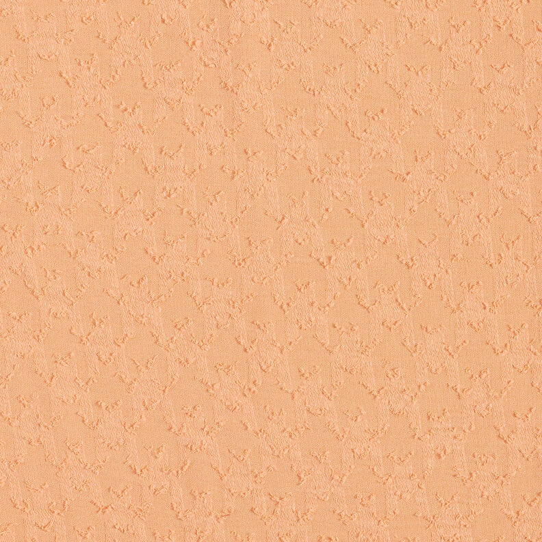 Jacquard Dobby Hahnentritt – apricot,  image number 1