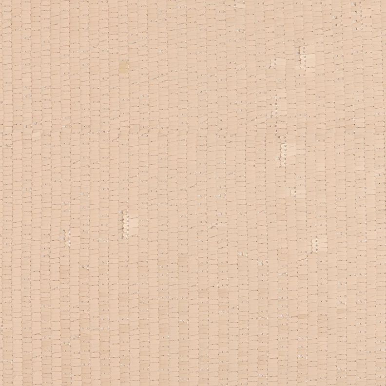 Paillettenstoff Rechtecke – hellaltrosa,  image number 4