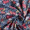 Baumwollstoff Cretonne gemischte Blüten – nachtblau,  thumbnail number 3
