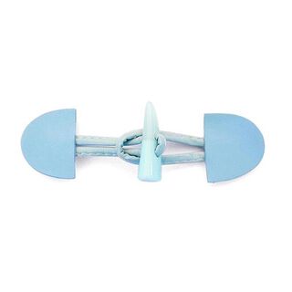 Dufflecoatverschluss [11 cm] - hellblau, 