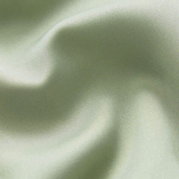 Mikrofaser Satin – pastellgrün | Reststück 100cm