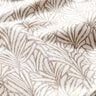 Beschichtete Baumwolle abstrakte Palmwedel &ndash; taupe/elfenbein,  thumbnail number 2