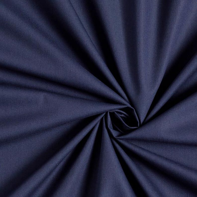 Baumwollpopeline Uni – marineblau,  image number 1
