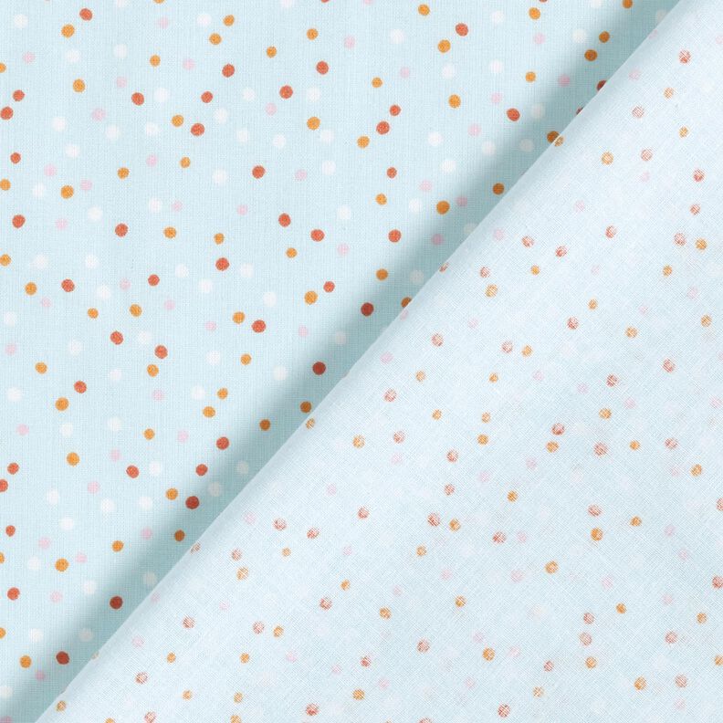 Baumwollstoff Cretonne Pünktchen – hellblau,  image number 4