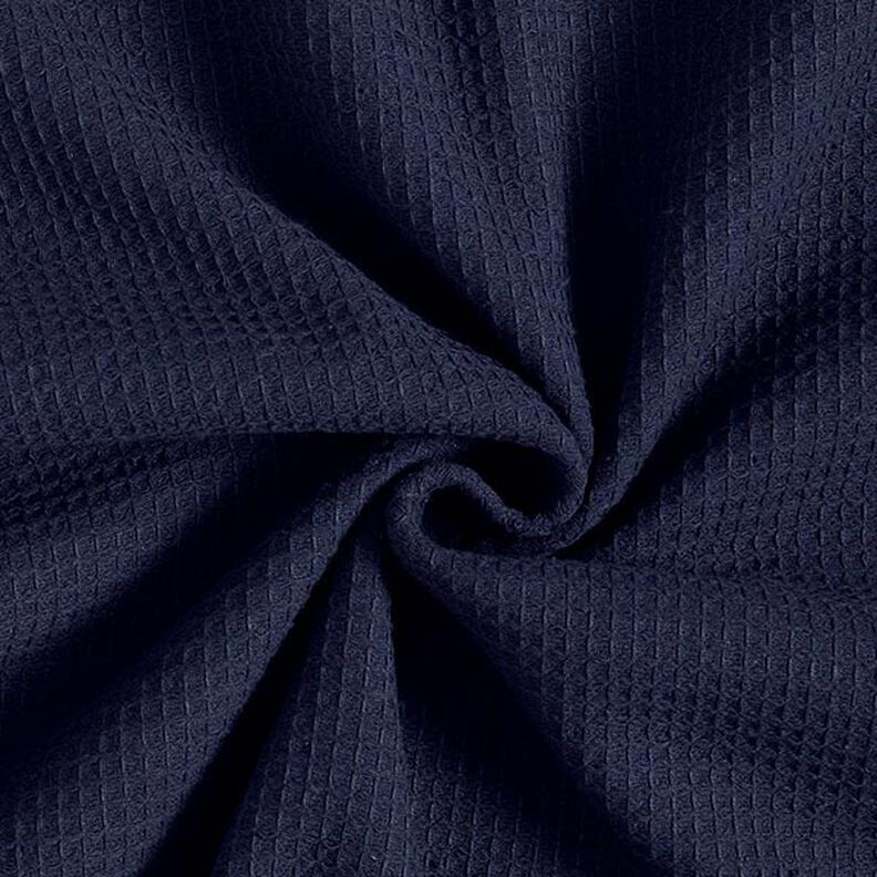 Waffelpiqué – navy, image number 4