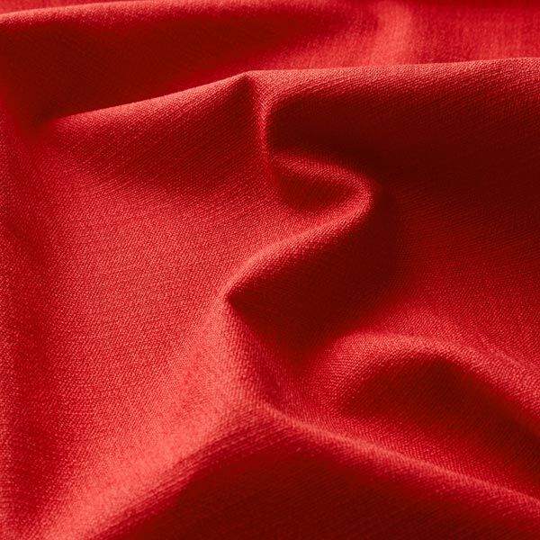 Stretch Leinenstoff Mix – rot | Reststück 50cm