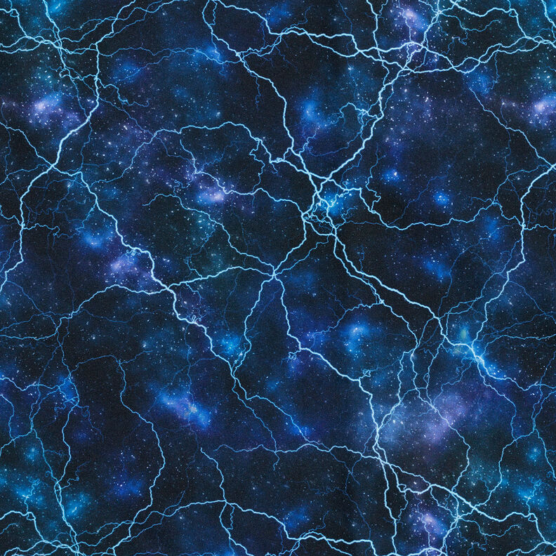 Softshell Gewitter Digitaldruck – nachtblau,  image number 1