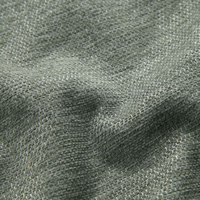 Polsterstoff Chenille Melange – schilf/silbergrau, 