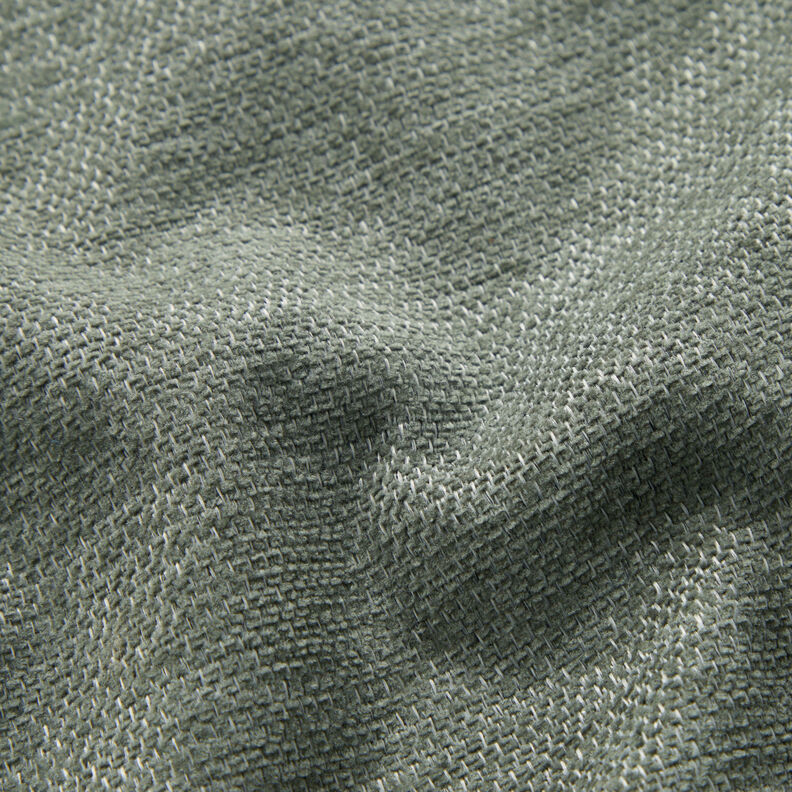 Polsterstoff Chenille Melange – schilf/silbergrau, image number 2