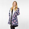 Softshell Blumen – indigo/rosa,  thumbnail number 5