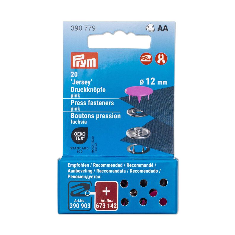 Druckknöpfe Jersey [12 mm] | Prym – pink,  image number 3