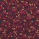 Baumwollstoff Popeline springende Hirsche – merlot/gold,  thumbnail number 1