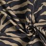 Polsterstoff Jacquard Zebra – khaki/schwarz,  thumbnail number 3