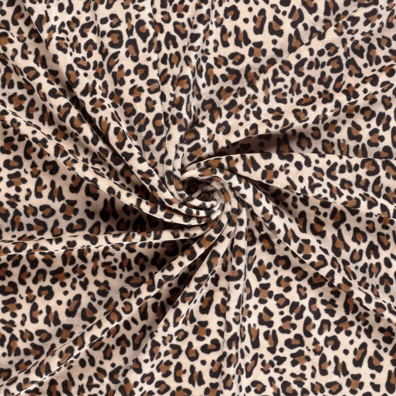 Nicki Stoff Leoprint – beige/braun,  image number 3