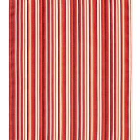 Outdoor Liegestuhlstoff Längsstreifen 44 cm – dunkelrot/orange, 