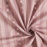 Baumwollstoff Popeline Blumengirlanden – altrosa/wollweiss,  thumbnail number 3