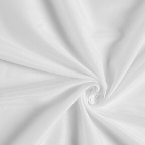 Superleichtes Baumwoll-Seidengewebe Voile – weiss, 