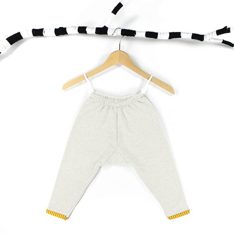 Leichter Baumwollsweat Uni – wollweiss,  image number 4