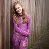 Baumwolljersey Glitzer-Herzen-Lollies | Poppy Fabrics – pink,  thumbnail number 5