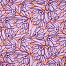 Lenzing Ecovero Inked Bouquet | Nerida Hansen – pfirsichorange/lavendel,  thumbnail number 1