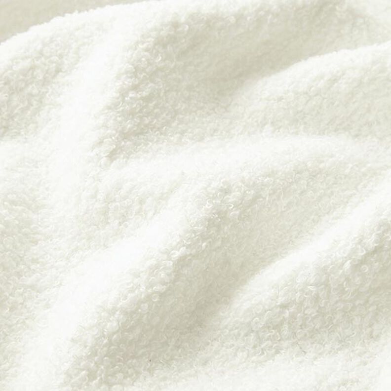 Polsterstoff Bouclé – weiss,  image number 2