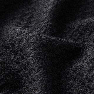Grober Webstoff – schwarz, 