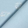 Waffeljersey Baby Elefanten – silberblau,  thumbnail number 4