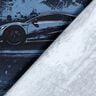 Baumwolljersey Rennauto Digitaldruck – schwarzblau,  thumbnail number 4