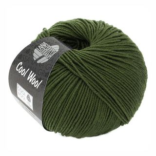 Cool Wool Uni, 50g | Lana Grossa – dunkeloliv, 