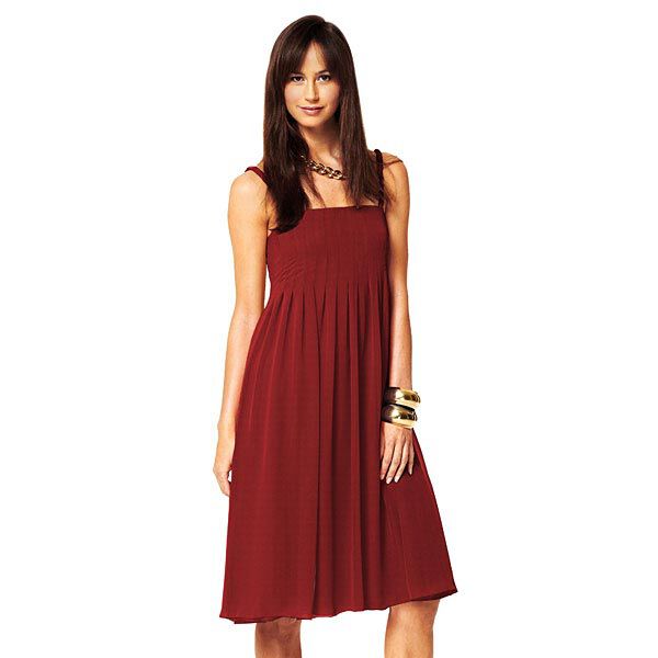 Chiffon – bordeauxrot | Reststück 100cm