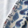 GOTS French Terry Batik-Leomuster | TCC x LOOKS by Wolfgang Joop – brilliantblau/creme,  thumbnail number 4