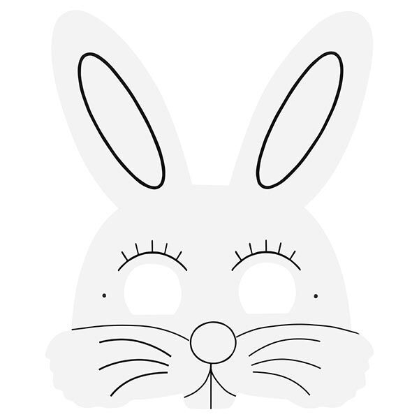 Kindermasken zum Ausmalen [5Stk.],  image number 2