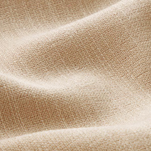 Polsterstoff Chenille Melange – sand | Reststück 50cm