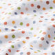 Bio-Baumwolljersey lustige Punkte – weiss,  thumbnail number 2